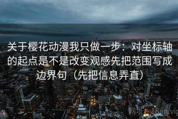 关于樱花动漫我只做一步：对坐标轴的起点是不是改变观感先把范围写成边界句（先把信息弄直）